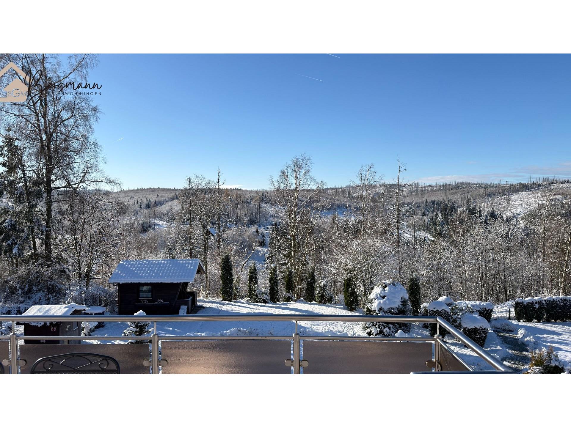 Ferienwohnung Bergmann mit Balkon und Kamin Foto 12